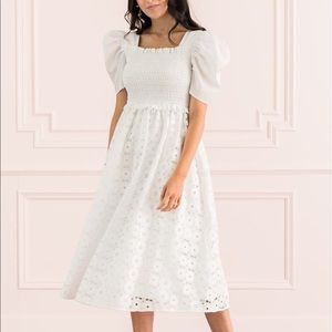 Rachel Parcell white dress